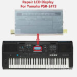 1 Pcs LCD for Yamaha PSR-E473 LCD Screen Display Panel Repair Replacement