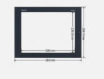 XBTGT7340 Touch Screen Panel Glass for XBT-GT7340 with Protective Film - Image 3