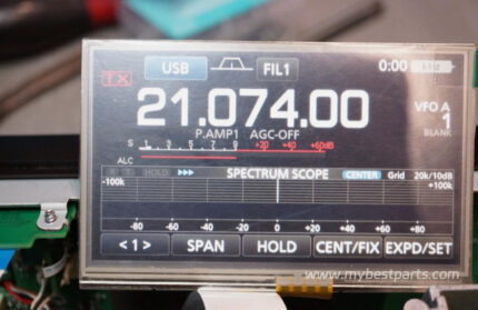 ICOM IC7300 R8600 9700 705 LCD Screen Replacement Resolve 'Zebra Stripes' Issue