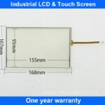 Touch Screen Panel Glass AMT10427 A132201215 10427000 1071.0103 + Overlay Film - Image 3