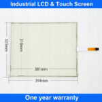 Touch Screen Panel Glass Digitizer For 6186M-19PT 6176M-19VT 6176M-19PT Touch - Image 2