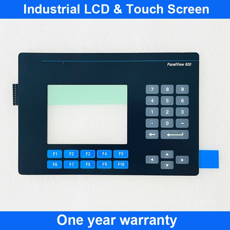 For PanelView 600 2711-B6C8 Membrane Keypad Keyboard Button Film For PanelView 600 2711-B6C8 2711-B6C8L1 - Image 1