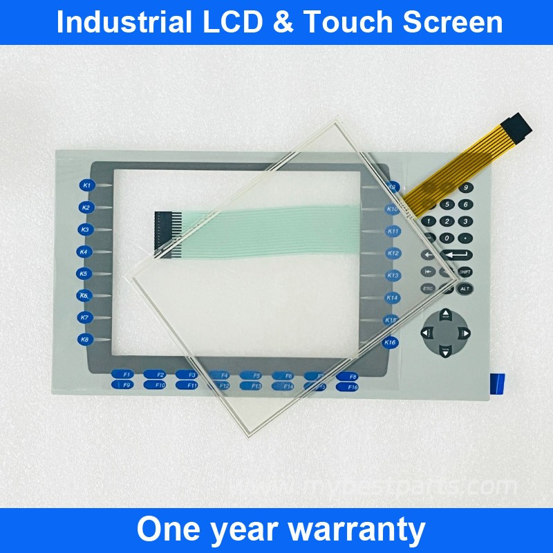 Plus 1000 2711P-RDK10C Touch Screen Panel Glass PanelView Plus 1000 2711P-RDK10C + Keypad Keyboard - Image 1